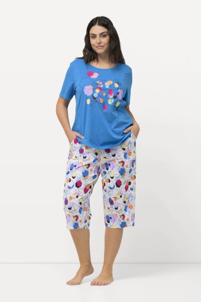 Slika Pidžama s motivom nepravilnih krugova