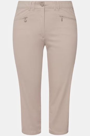 Moda za polnejše Hlače Mony 7/8 plus velikost, xxl, Ulla Popken in Johann Popken (JP1880)