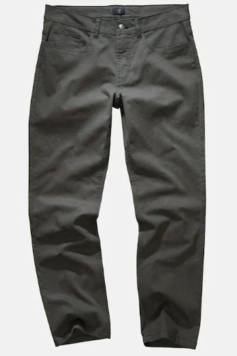 Moda za polnejše Hlače keper ravni model nogavica plus velikost, xxl, Ulla Popken in Johann Popken (JP1880)