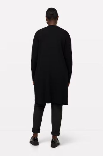 Moda za polnejše Kardigan dugi model s džepovima plus velikost, xxl, Ulla Popken in Johann Popken (JP1880)