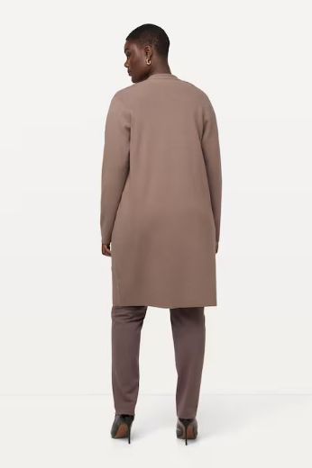 Moda za polnejše Kardigan dugi model s džepovima plus velikost, xxl, Ulla Popken in Johann Popken (JP1880)