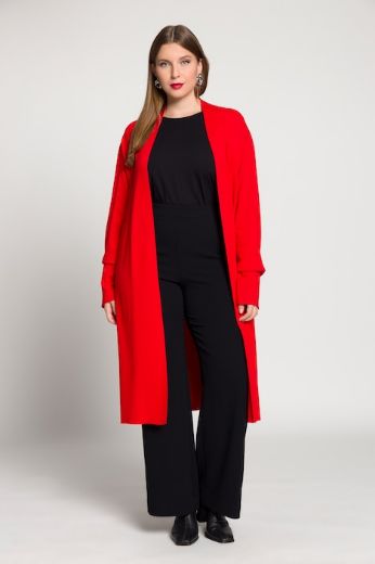 Moda za polnejše Kardigan dugi model s džepovima plus velikost, xxl, Ulla Popken in Johann Popken (JP1880)