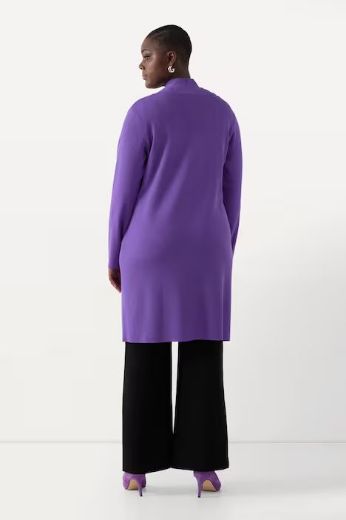 Moda za polnejše Kardigan dugi model s džepovima plus velikost, xxl, Ulla Popken in Johann Popken (JP1880)