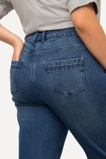 Moda za polnejše Traperice uži model nogavica plus velikost, xxl, Ulla Popken in Johann Popken (JP1880)