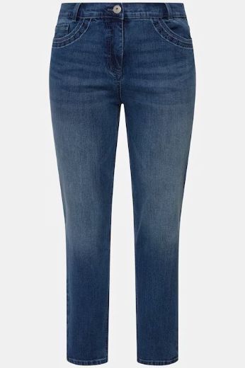Moda za polnejše Traperice uži model nogavica plus velikost, xxl, Ulla Popken in Johann Popken (JP1880)