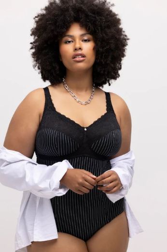 Moda za polnejše Body za oblikovanje tijela bez žice plus velikost, xxl, Ulla Popken in Johann Popken (JP1880)