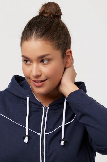 Moda za polnejše Trenirka gornji dio s kapuljačom plus velikost, xxl, Ulla Popken in Johann Popken (JP1880)