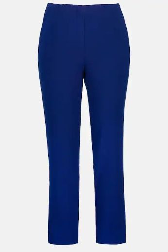 Moda za polnejše Hlače elastične uži model nogavica plus velikost, xxl, Ulla Popken in Johann Popken (JP1880)