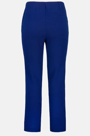 Moda za polnejše Hlače elastične uži model nogavica plus velikost, xxl, Ulla Popken in Johann Popken (JP1880)