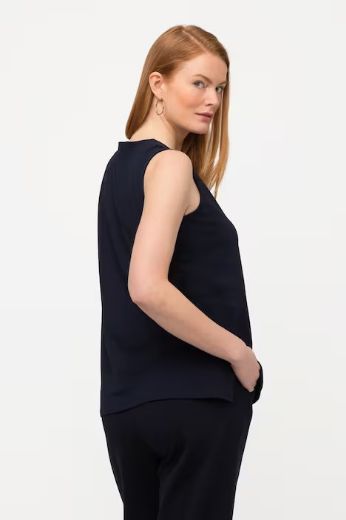 Moda za polnejše Top V ovratnik plus velikost, xxl, Ulla Popken in Johann Popken (JP1880)