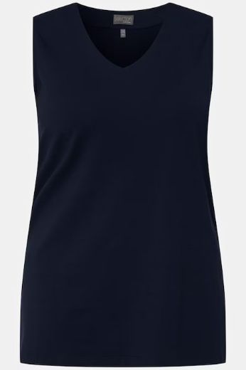 Moda za polnejše Top V ovratnik plus velikost, xxl, Ulla Popken in Johann Popken (JP1880)
