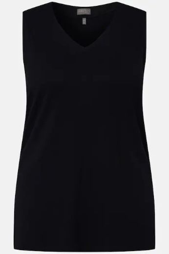 Moda za polnejše Top V ovratnik plus velikost, xxl, Ulla Popken in Johann Popken (JP1880)