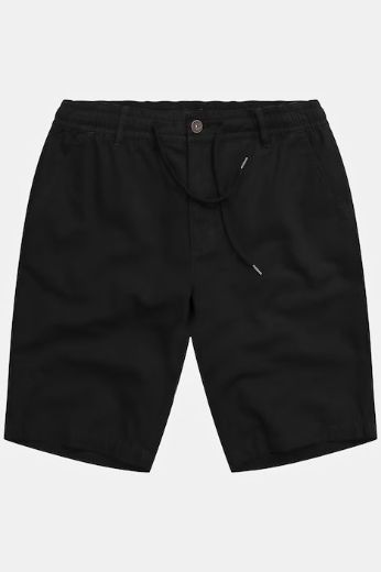Moda za polnejše Bermude lanene s vezanjem u struku plus velikost, xxl, Ulla Popken in Johann Popken (JP1880)