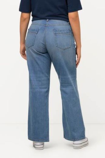 Moda za polnejše Hlače široki model nogavica plus velikost, xxl, Ulla Popken in Johann Popken (JP1880)