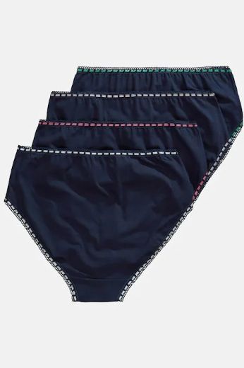 Moda za polnejše Gaćice 4 komada plus velikost, xxl, Ulla Popken in Johann Popken (JP1880)