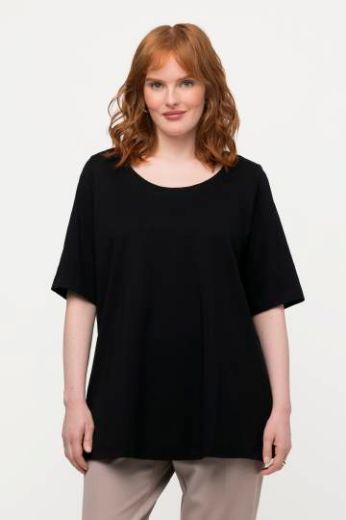 Moda za polnejše Majica A kroja kratkih rukava plus velikost, xxl, Ulla Popken in Johann Popken (JP1880)