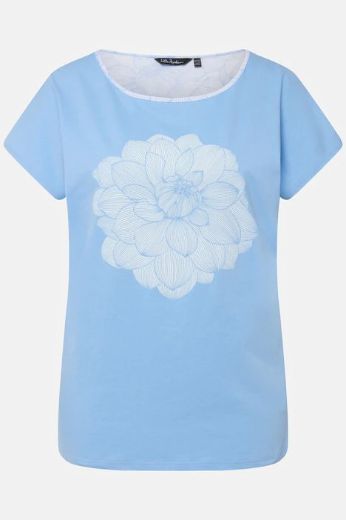 Moda za polnejše Pidžama cvjetni motiv plus velikost, xxl, Ulla Popken in Johann Popken (JP1880)