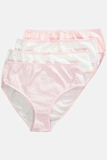Moda za polnejše Gaćice 4 komada plus velikost, xxl, Ulla Popken in Johann Popken (JP1880)