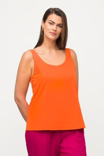 Moda za polnejše Top s dvoslojnom prednjom stranom plus velikost, xxl, Ulla Popken in Johann Popken (JP1880)
