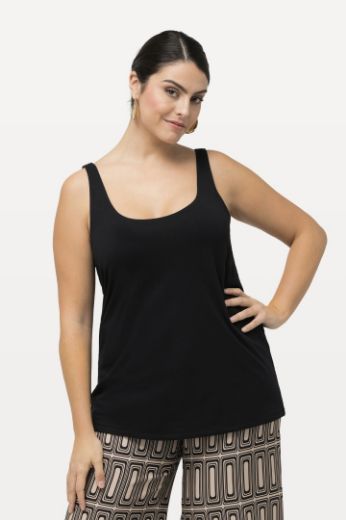 Moda za polnejše Top s dvoslojnom prednjom stranom plus velikost, xxl, Ulla Popken in Johann Popken (JP1880)