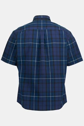 Moda za polnejše Košulja karirana kratkih rukava plus velikost, xxl, Ulla Popken in Johann Popken (JP1880)