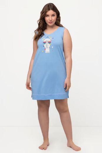 Moda za polnejše Spavaćica motiv ljame plus velikost, xxl, Ulla Popken in Johann Popken (JP1880)
