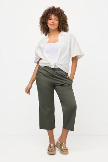 Moda za polnejše Hlače Ruby 7/8 plus velikost, xxl, Ulla Popken in Johann Popken (JP1880)