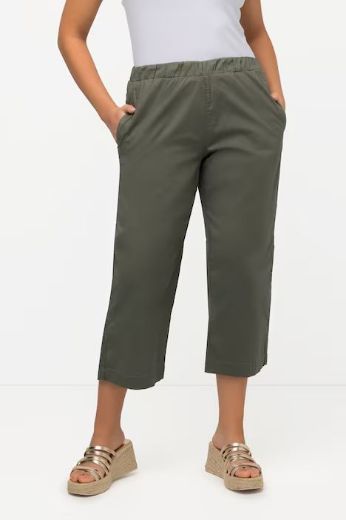 Moda za polnejše Hlače Ruby 7/8 plus velikost, xxl, Ulla Popken in Johann Popken (JP1880)