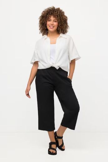 Moda za polnejše Hlače Ruby 7/8 plus velikost, xxl, Ulla Popken in Johann Popken (JP1880)