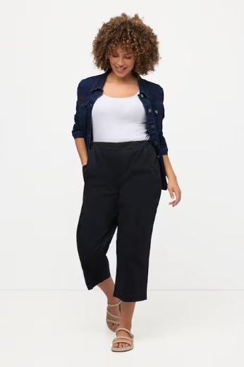 Moda za polnejše Hlače Ruby 7/8 plus velikost, xxl, Ulla Popken in Johann Popken (JP1880)