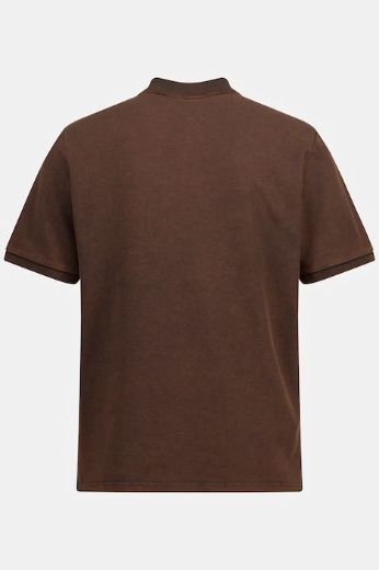 Moda za polnejše Majica Polo isprani efekt plus velikost, xxl, Ulla Popken in Johann Popken (JP1880)