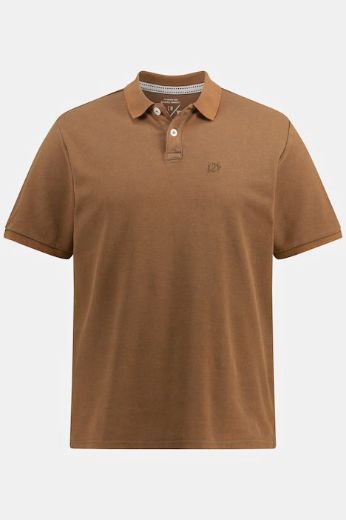 Moda za polnejše Majica Polo isprani efekt plus velikost, xxl, Ulla Popken in Johann Popken (JP1880)