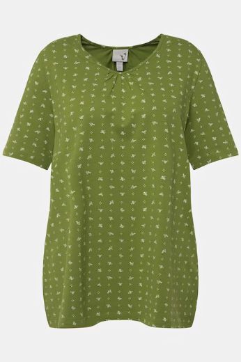 Moda za polnejše Majica s cvjetnim uzorkom kratki rukavi plus velikost, xxl, Ulla Popken in Johann Popken (JP1880)