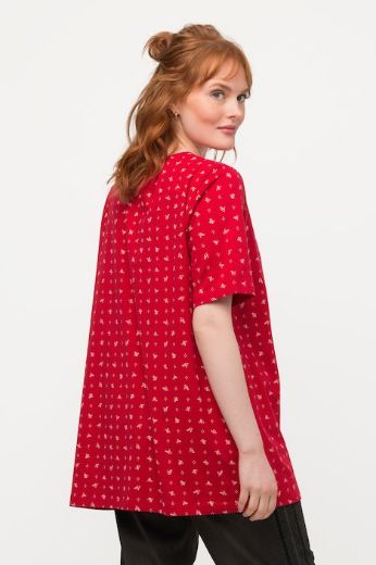 Moda za polnejše Majica s cvjetnim uzorkom kratki rukavi plus velikost, xxl, Ulla Popken in Johann Popken (JP1880)