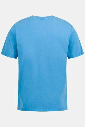 Moda za polnejše Majica s gumbićima kratki rukavi plus velikost, xxl, Ulla Popken in Johann Popken (JP1880)
