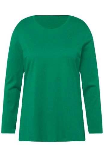 Moda za polnejše Majica dugi rukavi okrugli izrez plus velikost, xxl, Ulla Popken in Johann Popken (JP1880)