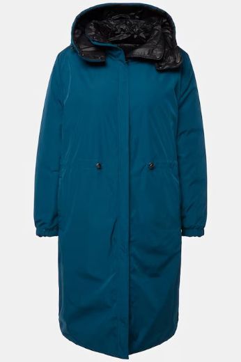 Moda za polnejše Jakna dvostrana s kapuljačom plus velikost, xxl, Ulla Popken in Johann Popken (JP1880)