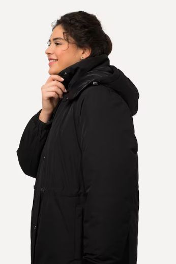 Moda za polnejše Jakna dvostrana s kapuljačom plus velikost, xxl, Ulla Popken in Johann Popken (JP1880)