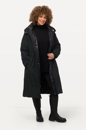 Moda za polnejše Jakna dvostrana s kapuljačom plus velikost, xxl, Ulla Popken in Johann Popken (JP1880)