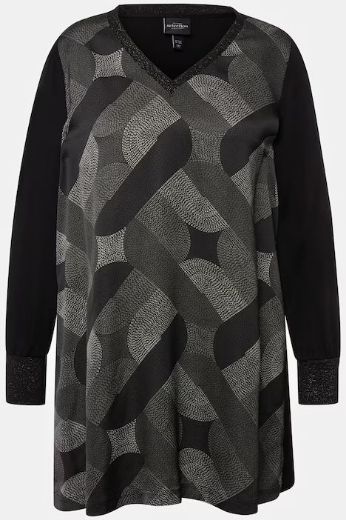 Moda za polnejše Tunika svečana dugih rukava plus velikost, xxl, Ulla Popken in Johann Popken (JP1880)