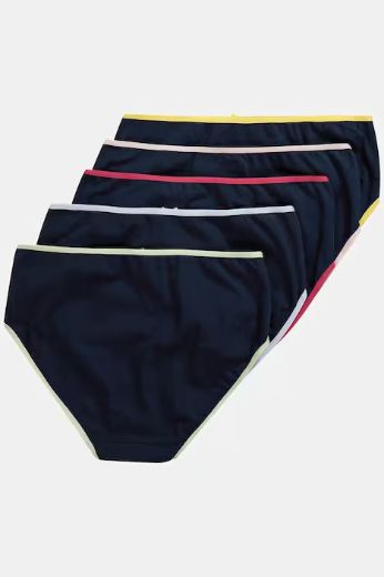 Moda za polnejše Gaćice 5 komada plus velikost, xxl, Ulla Popken in Johann Popken (JP1880)