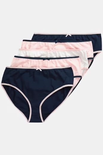 Moda za polnejše Gaćice 5 komada plus velikost, xxl, Ulla Popken in Johann Popken (JP1880)