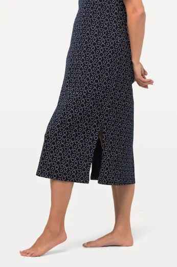Moda za polnejše Spavaćica motiv krugova plus velikost, xxl, Ulla Popken in Johann Popken (JP1880)