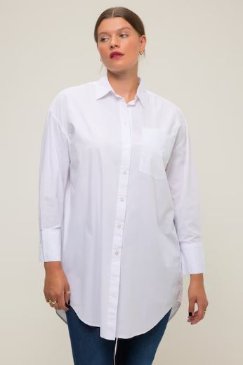 Moda za polnejše Košulja širi model dugih rukava plus velikost, xxl, Ulla Popken in Johann Popken (JP1880)
