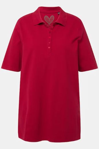 Moda za polnejše Majica Polo kratki rukavi plus velikost, xxl, Ulla Popken in Johann Popken (JP1880)