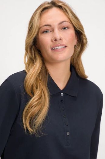 Moda za polnejše Majica Polo kratki rukavi plus velikost, xxl, Ulla Popken in Johann Popken (JP1880)