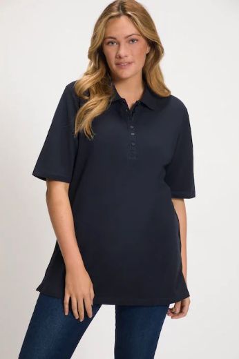 Moda za polnejše Majica Polo kratki rukavi plus velikost, xxl, Ulla Popken in Johann Popken (JP1880)