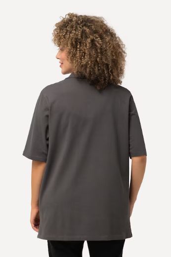 Moda za polnejše Majica Polo kratki rukavi plus velikost, xxl, Ulla Popken in Johann Popken (JP1880)