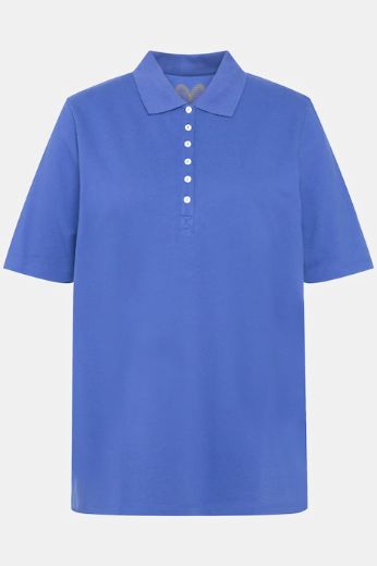 Moda za polnejše Majica Polo kratki rukavi plus velikost, xxl, Ulla Popken in Johann Popken (JP1880)