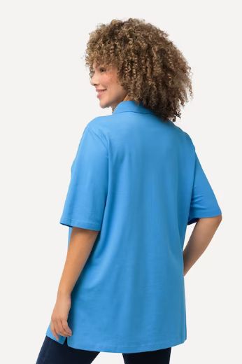 Moda za polnejše Majica Polo kratki rukavi plus velikost, xxl, Ulla Popken in Johann Popken (JP1880)